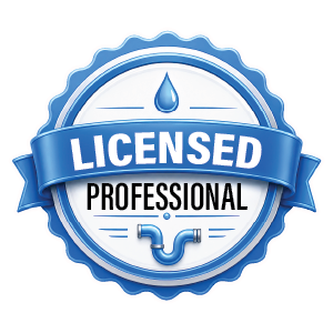 Licensed professional badge